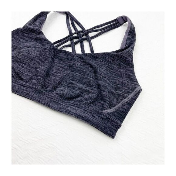 BUY 1 GET 1 FREE Victorias Secret medium sports bra gray space dye unlined has s - Picture 2 of 11